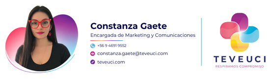 Tarjeta de presentación de Constanza Gaete